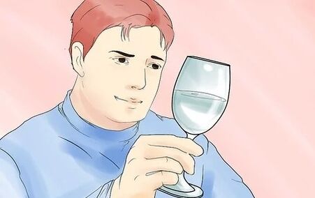 Op der éischter Etapp, reduzéieren d'Quantitéit vun Alkohol konsuméiert