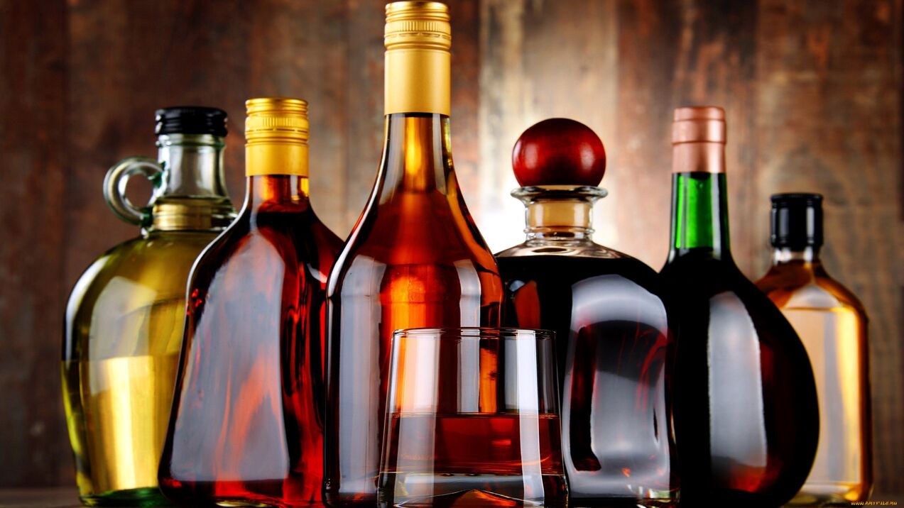 Aarte vun Alkohol